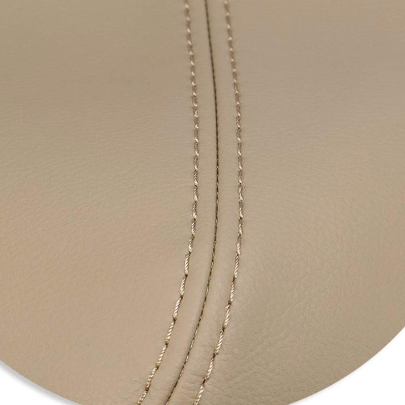 DSkoiph Front Door Panels Armrest Cover Leather Left & Right for Honda Cr-V CRV 2007-2012 Leather Part Only (Beige) - Image 2